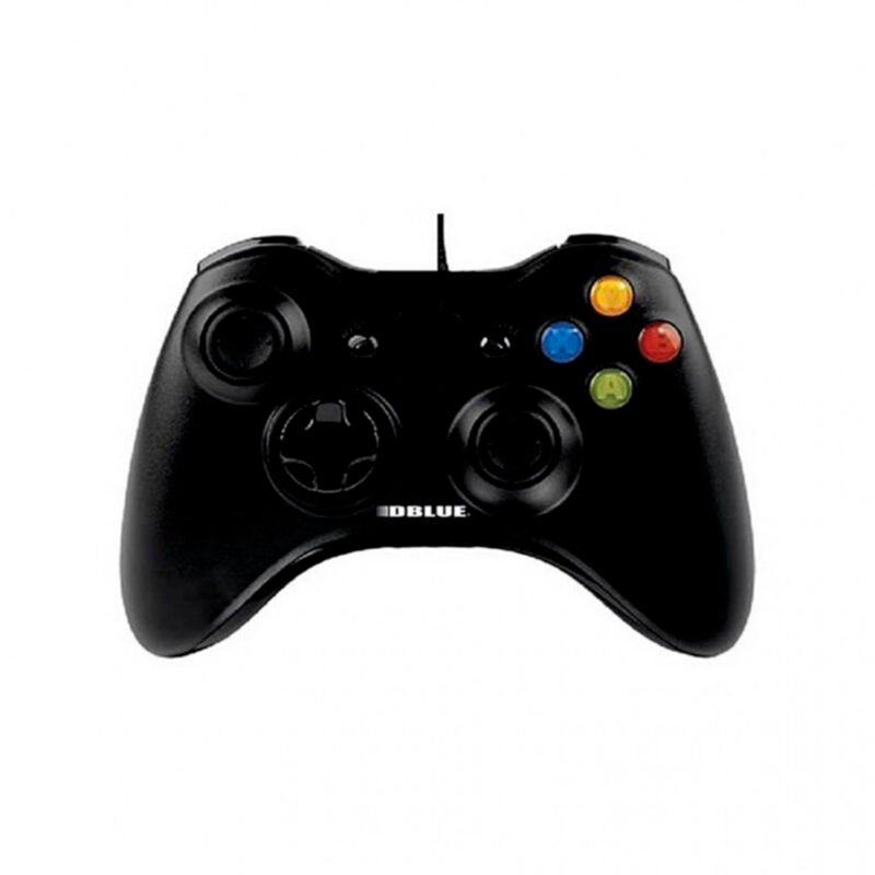 control para xbox 360 con cable black — vista 2