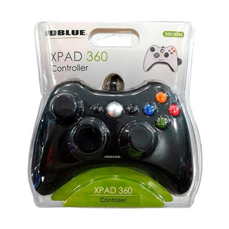 control para xbox 360 con cable black — vista 7