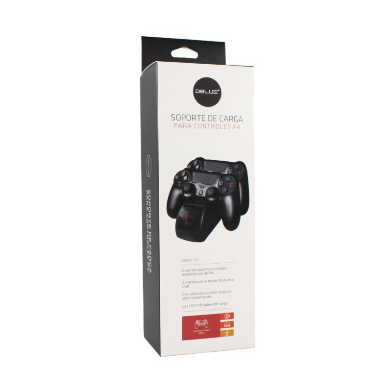 base dock dblue de carga controles ps4 — vista 5