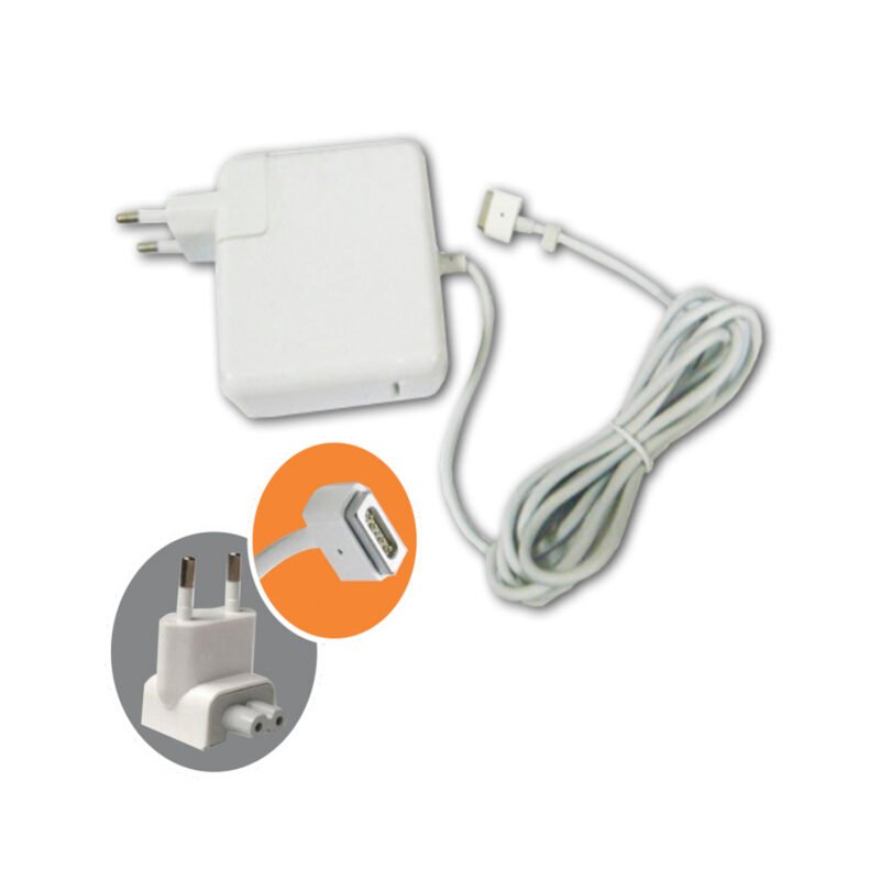 cargador de notebook dblue 16.5v/3.65a compatible macbook pro 60w white — vista 2