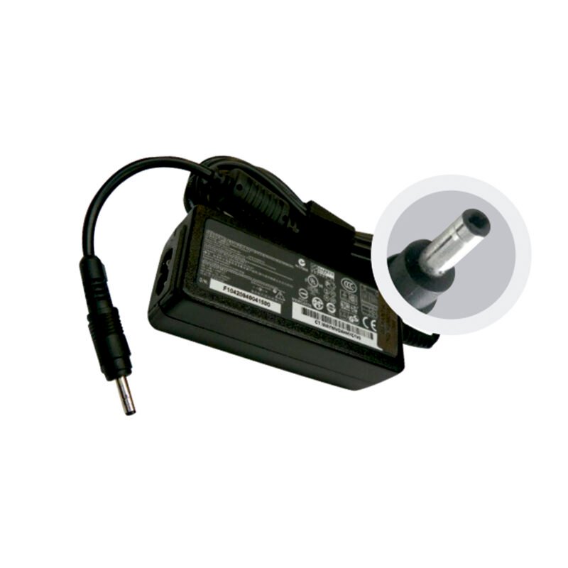 cargador de notebook dblue 19v 19,5v/2.05a hp compatible 40w. — vista 2
