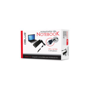 cargador de notebook dblue 19v/4,74a compatible hp/compaq 90w.