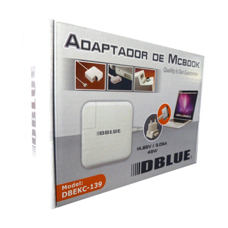 cargador de notebook dblue compatible macbook a1436 a 1466 md223 md224 — vista 2