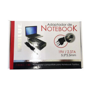 cargador de notebook dblue 19v/2,3a compatible toshiba (conector 5.5*2.5)