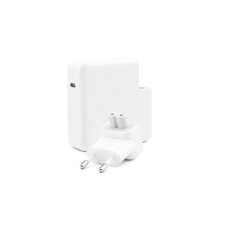 cargador de notebook dblue compatible macbook pro 61w tipo c. white — vista 2