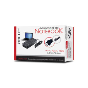 cargador de notebook dblue 19.5v 9.23a 5.5*2.5mm slim msi asus