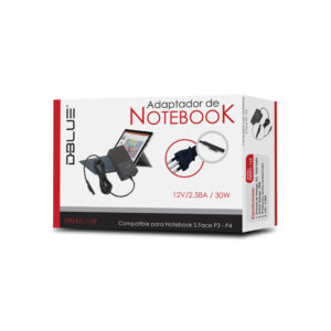 cargador de notebook dblue 12v/2.58a compatible surface pro3 pro4