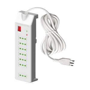 protector de voltaje dblue con 7 entradas. 2,1mts certificado sec