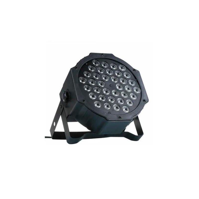 foco dblue par led rgb con entrada dmx512, para fiesta con 54 led enchufe americano — vista 2