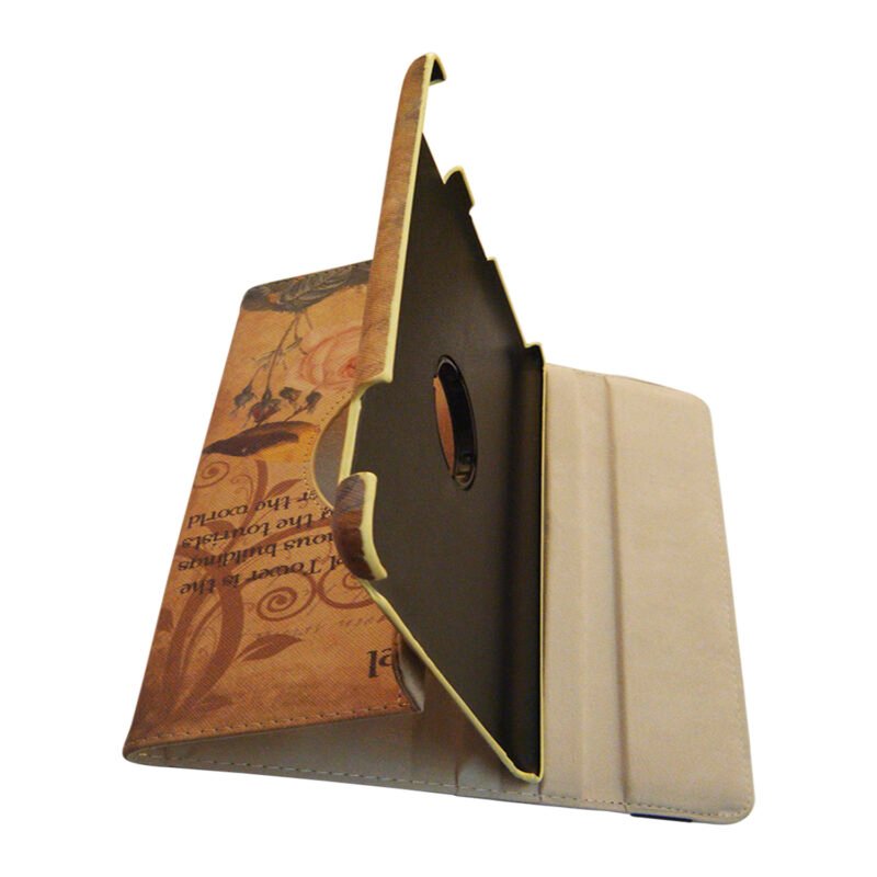 funda dblue para tablet 10" con textura de cuero, con diseÑo — vista 2