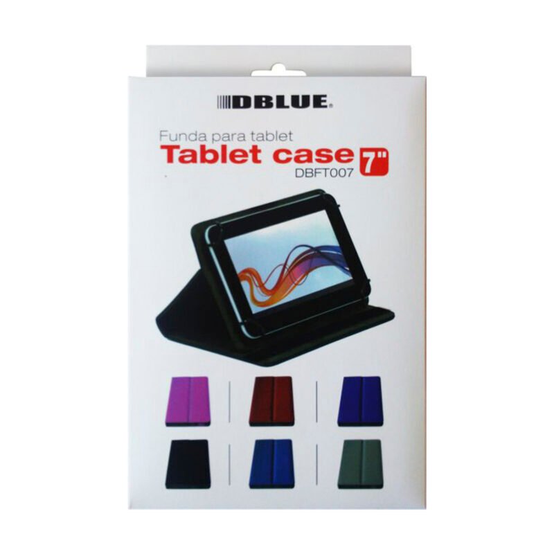 funda dblue para tablet de 10 pulgadas, con apoyo para dejar sobre mesa, blue — vista 3