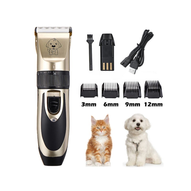 maquina corta cabello para mascotas inalambrico, baja vibracion/ diseÑo silencioso — vista 2