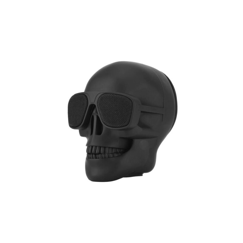parlante bt cabeza calavera black — vista 4