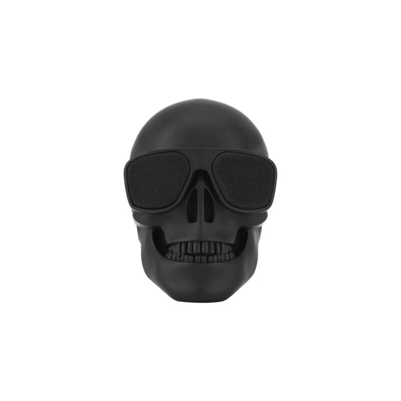 parlante bt cabeza calavera black — vista 5