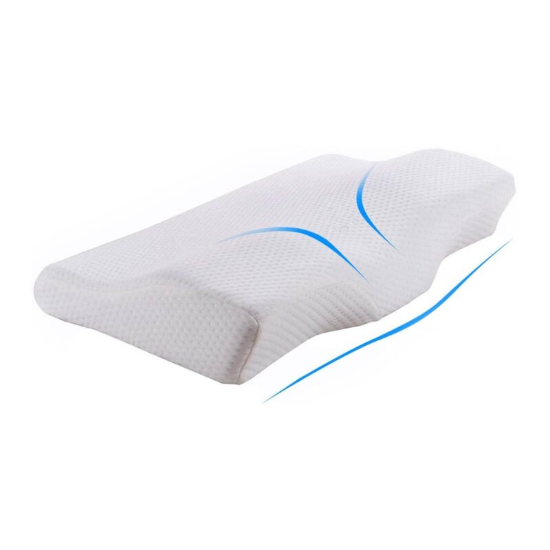 almohada ergonomica viscoelastica con memoria cervical terapeutica