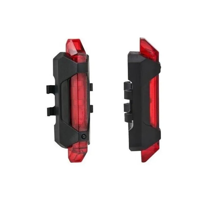 luz led para bicicletas con carga usb, a prueba de lluvia, cuatro modos. — vista 2