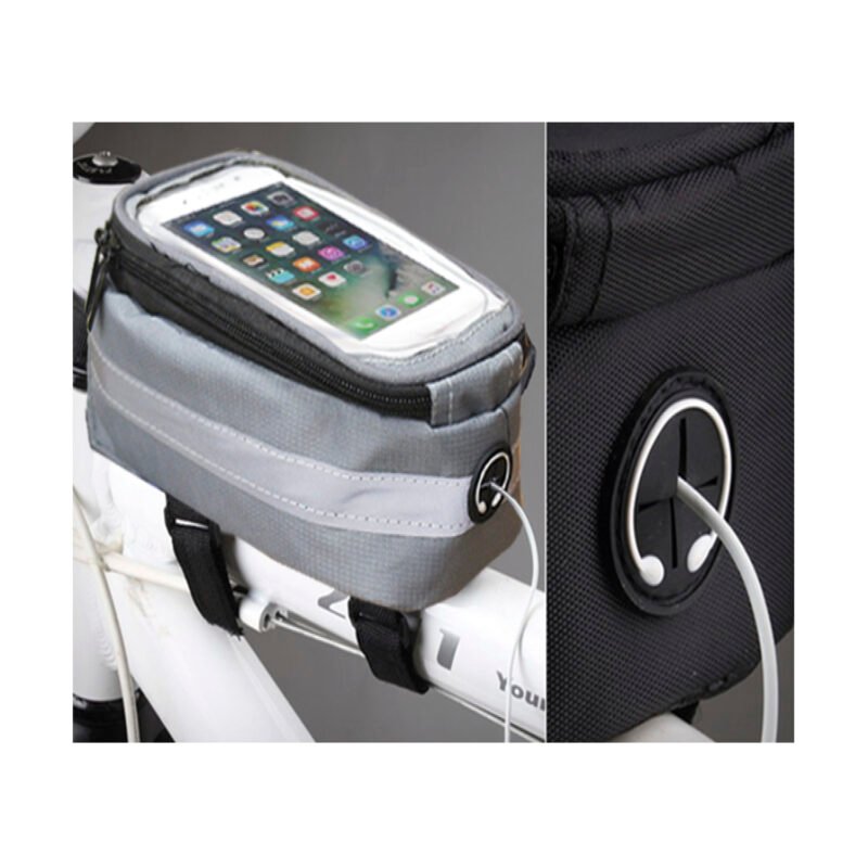 bolso portatil para bicicletas silver — vista 2