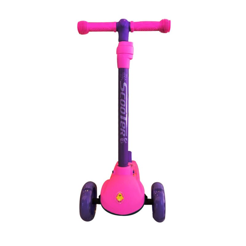 scooter 3 ruedas con luz, purple — vista 3