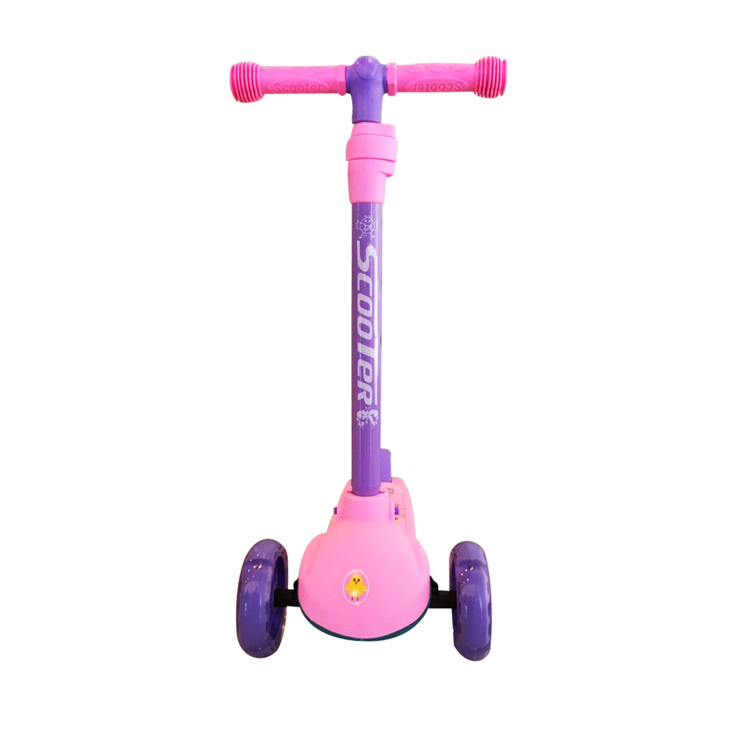 scooter 3 ruedas con luz, soporte maximo 80kl, facil de usar, pink scooter 3 ruedas con luz, soporte maximo 80kl, facil de usar, pink