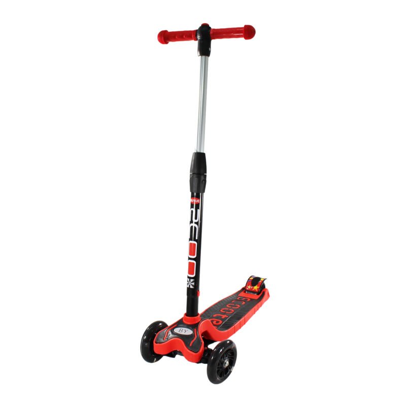 scooter 3 ruedas con luz, soporte maximo 80kl, facil de usar, red — vista 3
