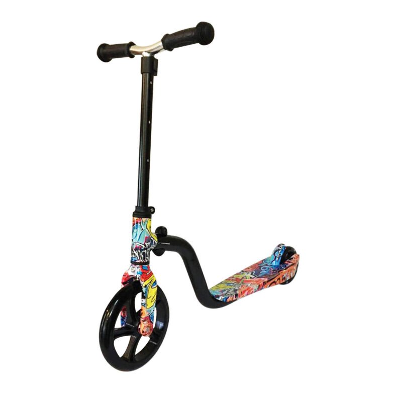 scooter monopatin 2 ruedas altura ajustable con diseÑo, manillas antideslizantes — vista 2