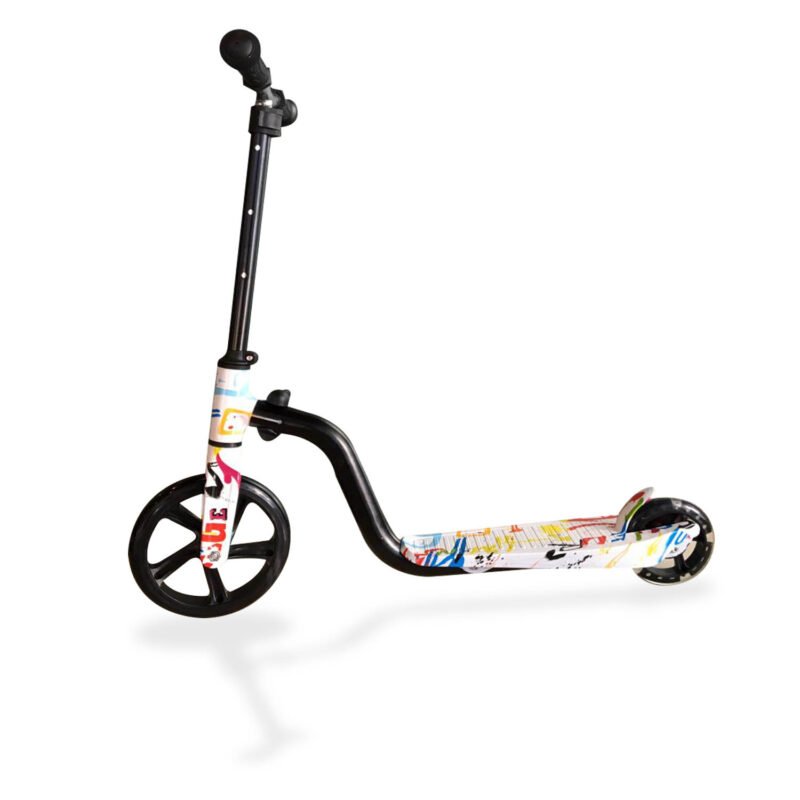 scooter monopatin 2 ruedas altura ajustable con diseÑo, manillas antideslizantes