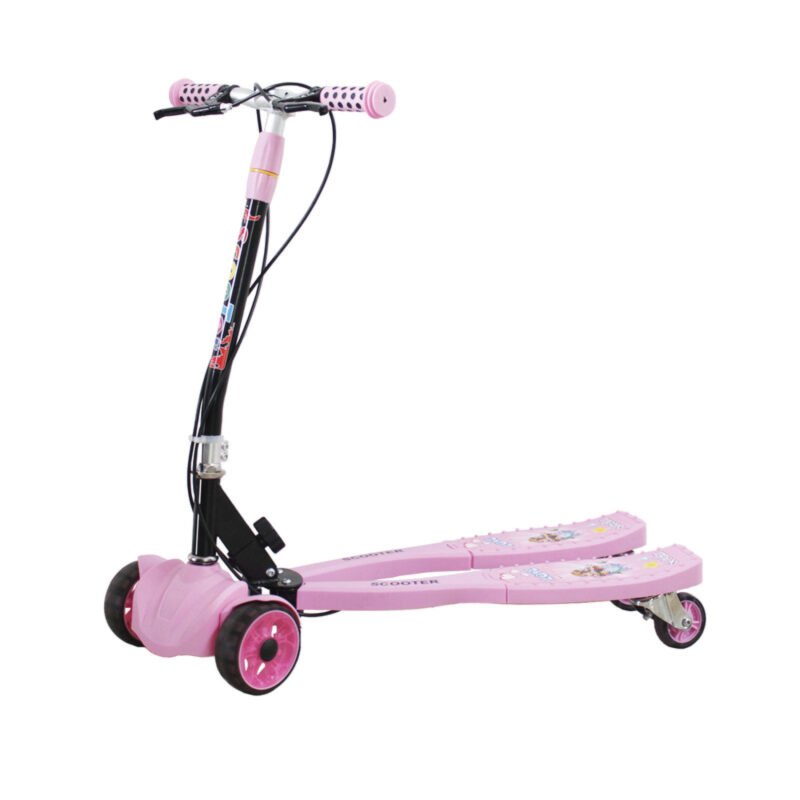 scooter flicker de 4 ruedas para niÑos, pink