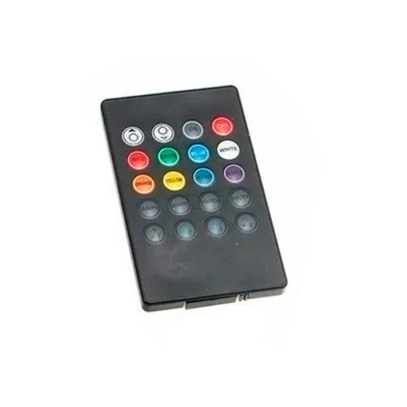 set de tiras led flexibles multicolor 180° para interior de auto/ plug and play/ incluye control — vista 7
