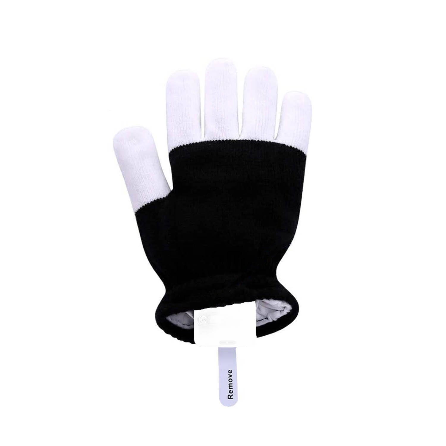 guantes con luces led, facil de limpiar/ calido y extrasuave guantes con luces led, facil de limpiar/ calido y extrasuave