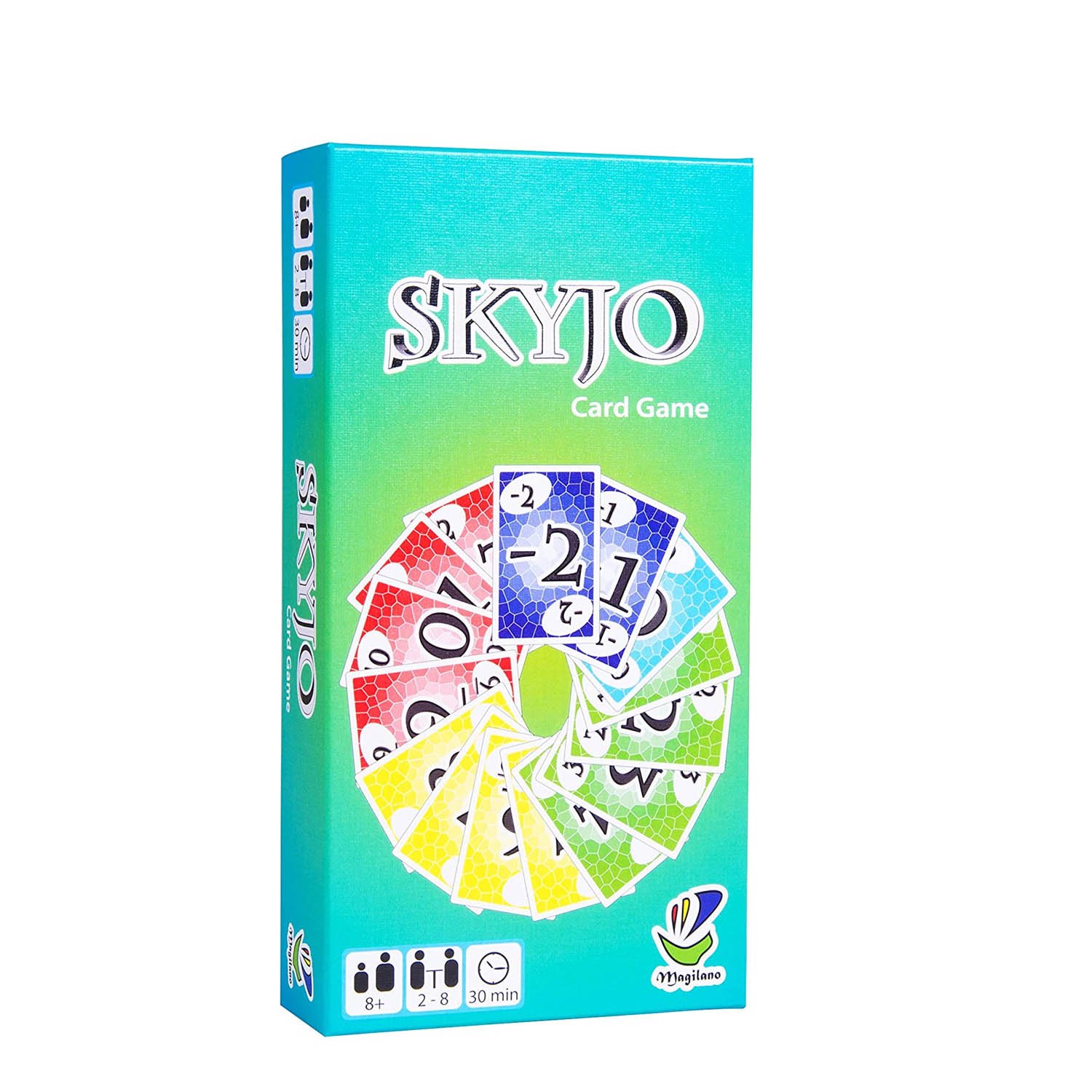 skyjo, juego familiar de cartas skyjo, juego familiar de cartas