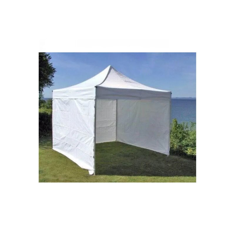 toldo metalico plegable 3x3, facil de armar y desarmar, ideal para jardin, ferias, etc. blue — vista 4