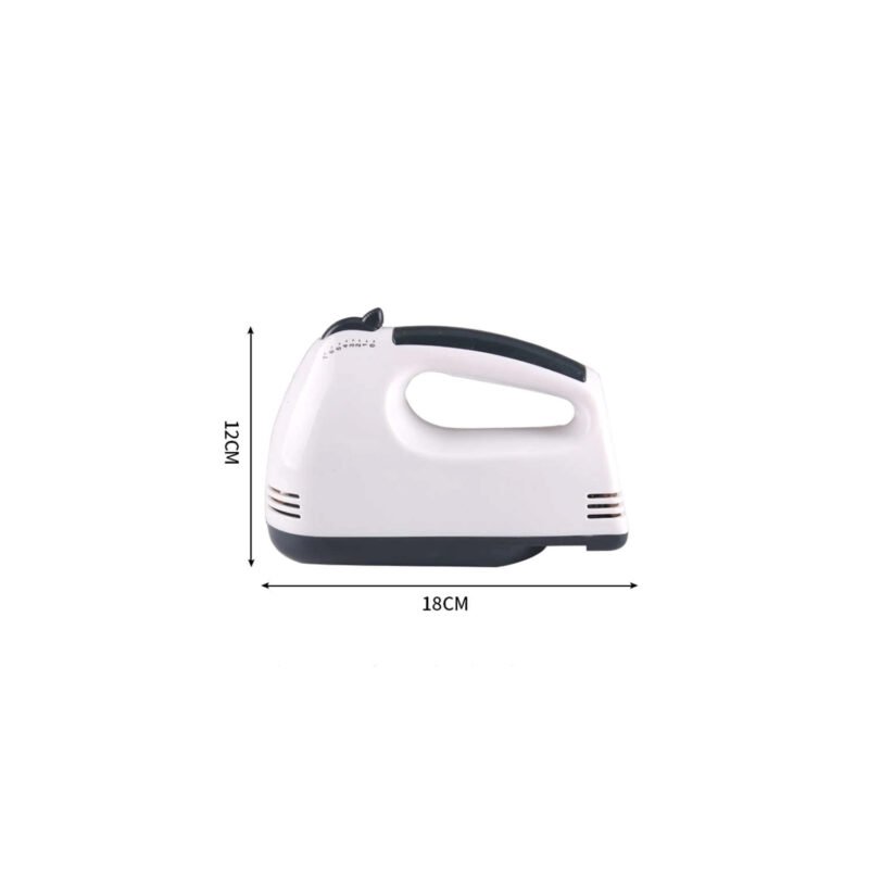 mezcladora turbo de 200w, 7 velocidades mas recipiente, 2 batidores para huevos y crema y 2 para masa — vista 6