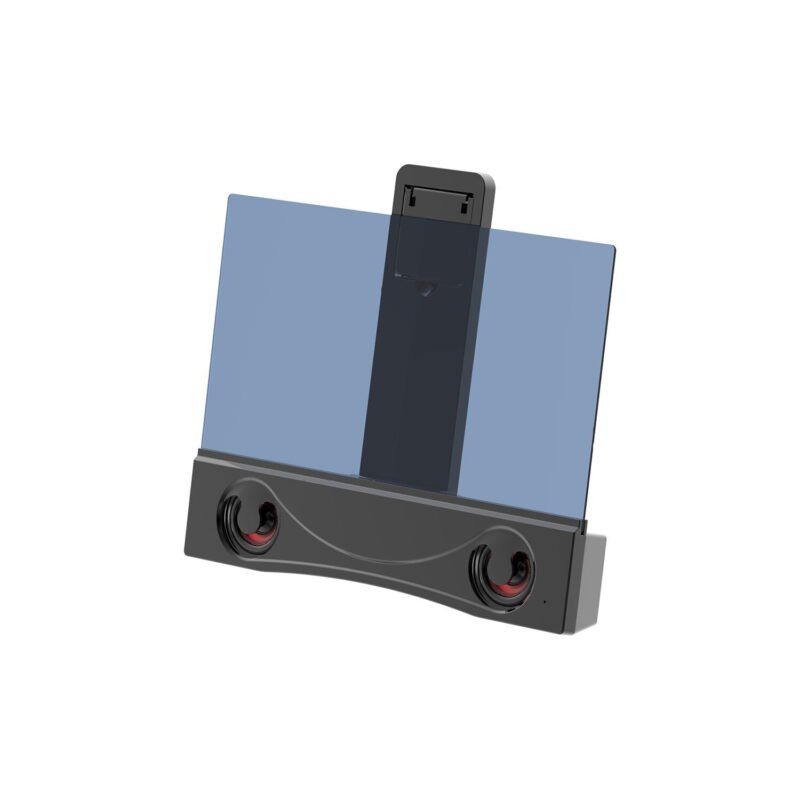 amplificador de pantalla movil con parlantes, conexion inalambrica via bt. — vista 2