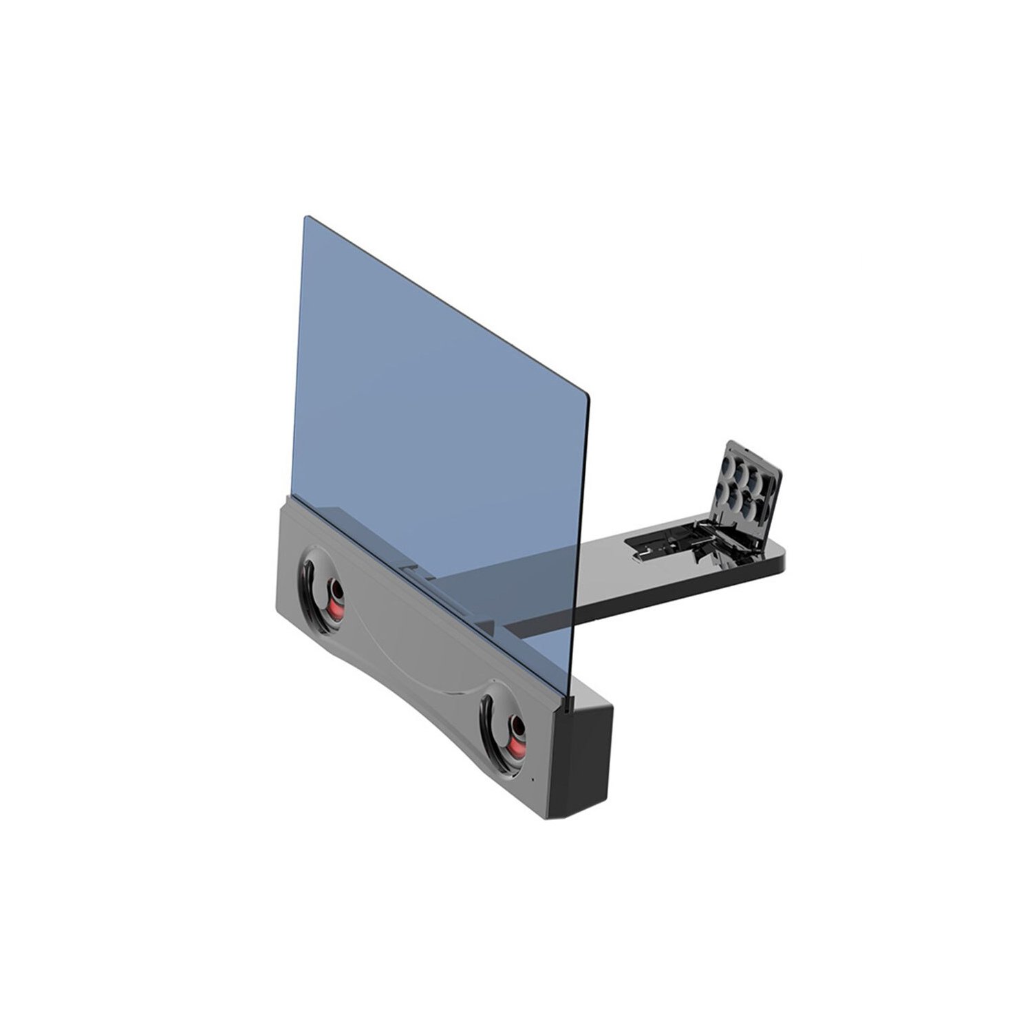 amplificador de pantalla movil con parlantes, conexion inalambrica via bt. amplificador de pantalla movil con parlantes, conexion inalambrica via bt.