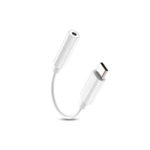 adaptador de audio usb tipo c a jack audio 3.5mm auxiliar