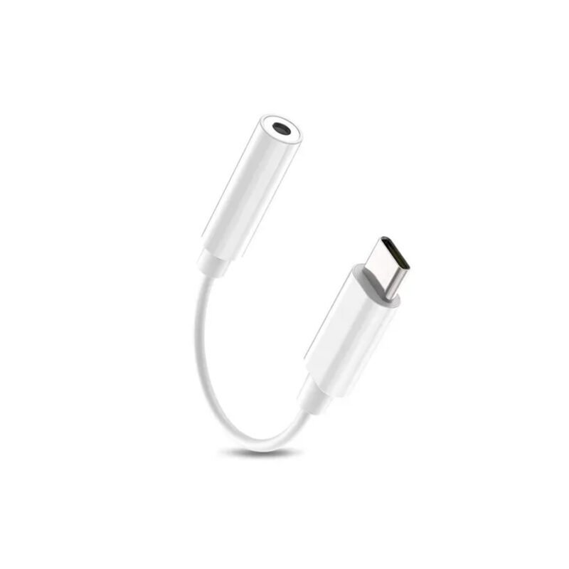 adaptador de audio usb tipo c a jack audio 3.5mm auxiliar