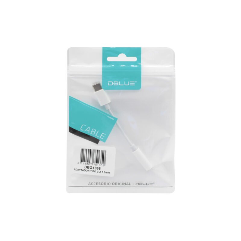 adaptador de audio usb tipo c a jack audio 3.5mm auxiliar — vista 6