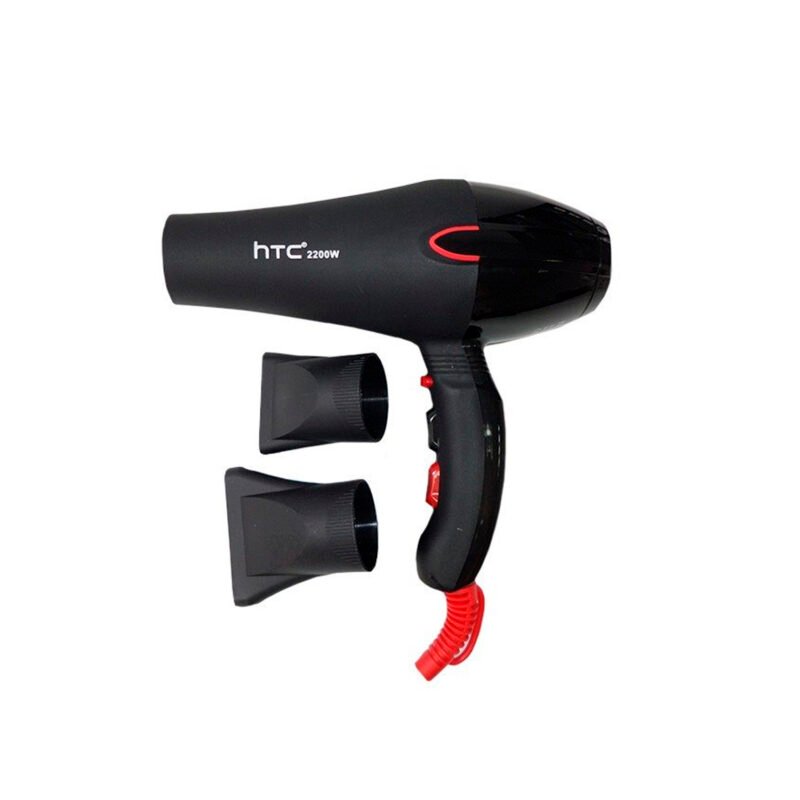 secador de cabello htc profesional de 2200w con 2 velocidad y 2 niveles de temperatura — vista 4