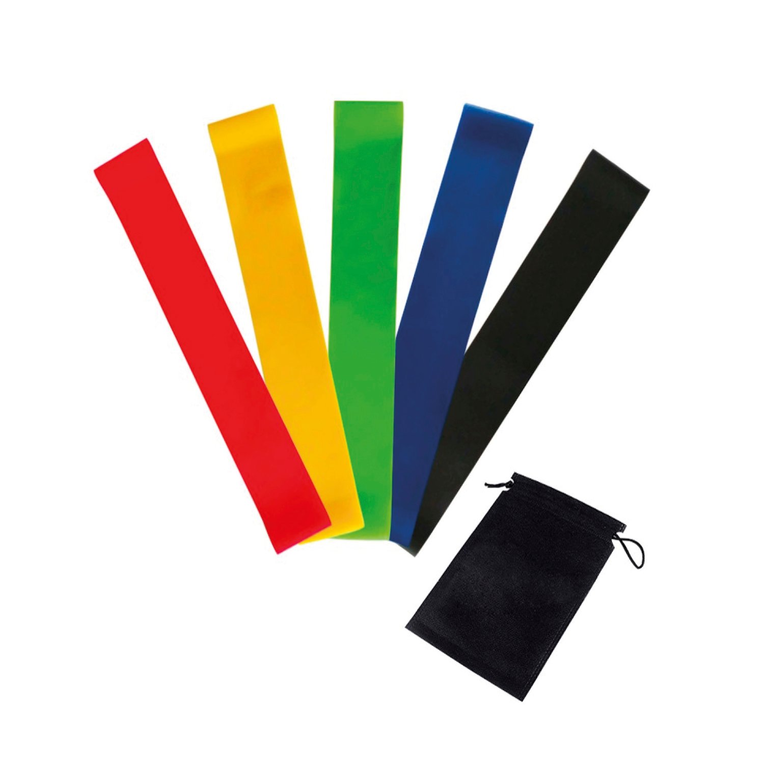 set de 5 bandas elasticas de latex de entrenamiento set de 5 bandas elasticas de latex de entrenamiento