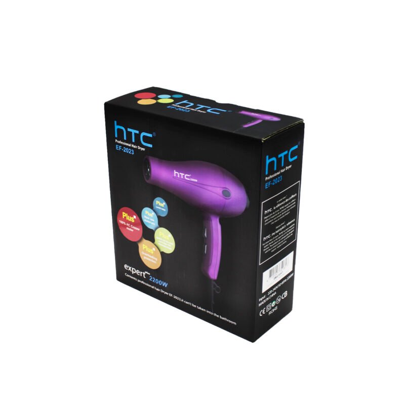 secador de cabello profesional de 2200w con 6 modos de secado — vista 7