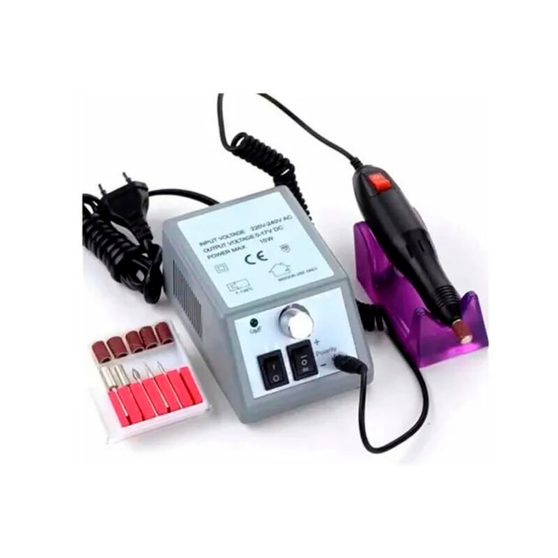 maquina torno uÑas manicure pedicure pulidor con potenciador — vista 4