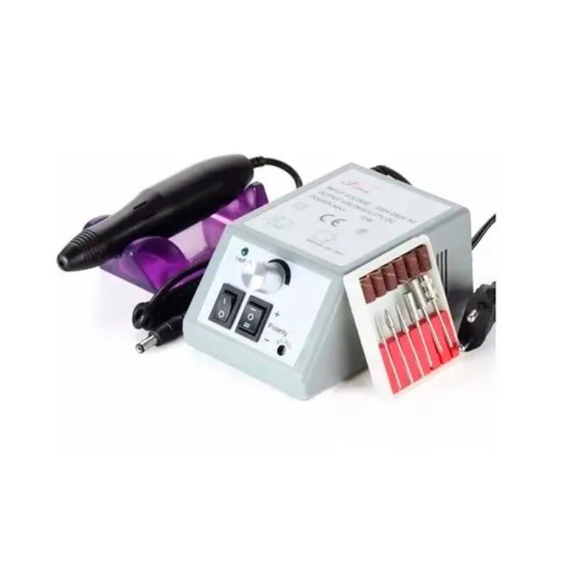 maquina torno uÑas manicure pedicure pulidor con potenciador — vista 5