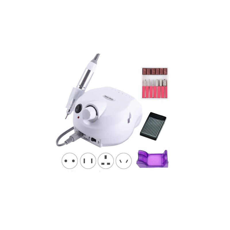 maquina torno uÑas manicure pedicure pulidor electrico — vista 3