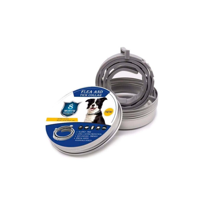 collar antipulgas para perro y gatos, libre de productos quimicos, hasta 8 meses de proteccion — vista 7