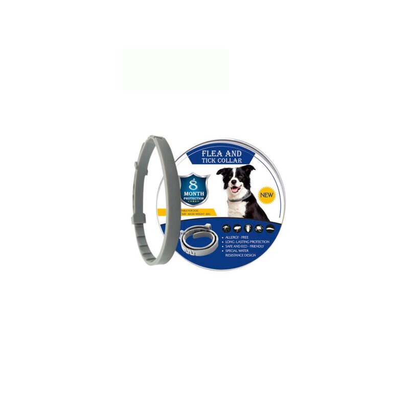 collar antipulgas para perro y gatos, libre de productos quimicos, hasta 8 meses de proteccion — vista 8