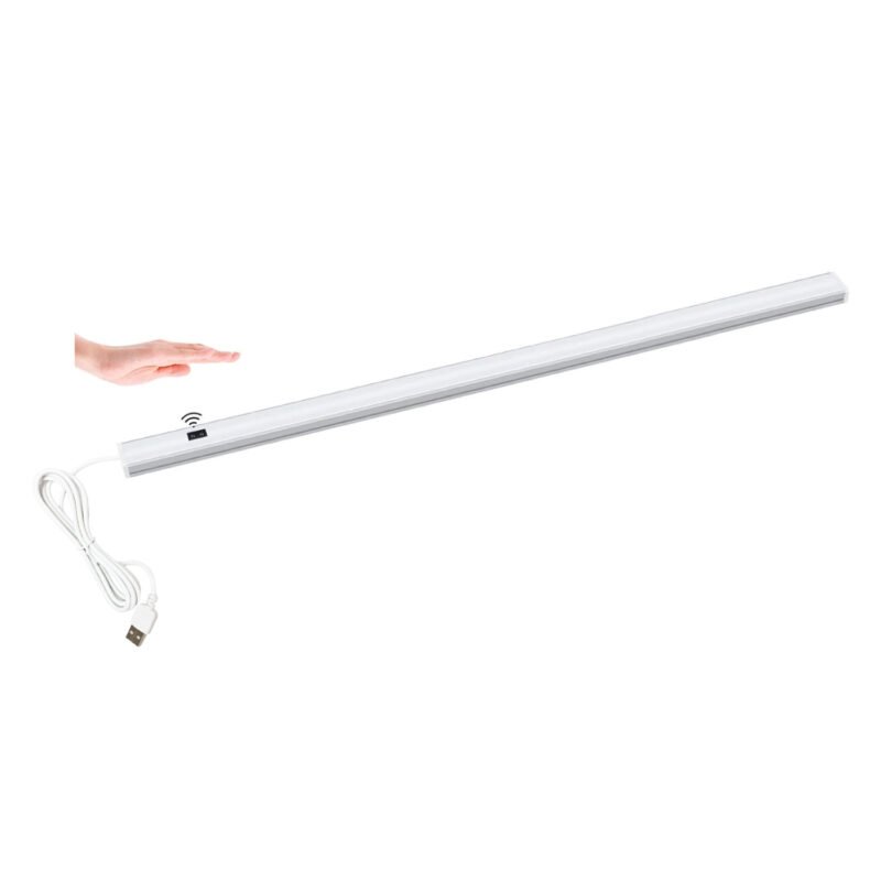 lampara led usb de 50 cm con sensor, ligero y facil de instalar, color de iluminacion calida