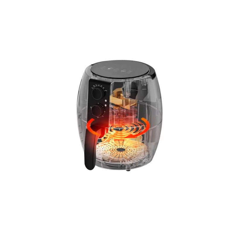 freidora de aire sin aceite, capacidad 5 lts — vista 6