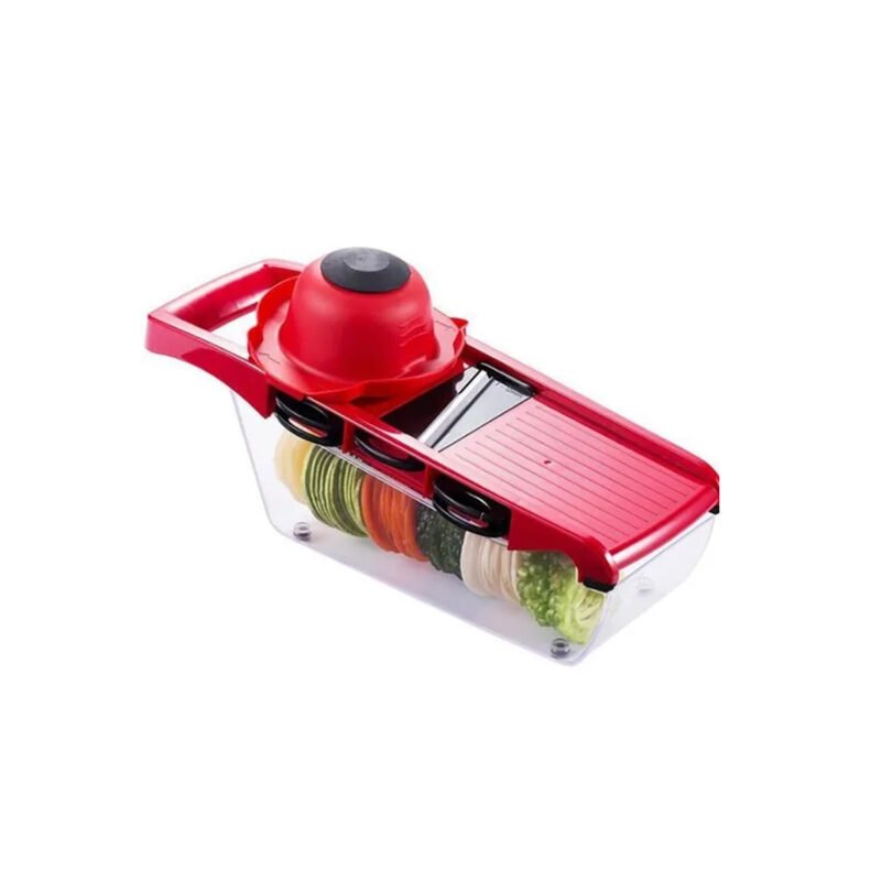 cortadora de verduras 10 en 1 mandolina+6 repuestos + pelador