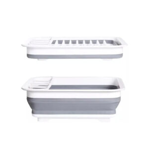 escurridor secador platos organizador plegable lavaloza