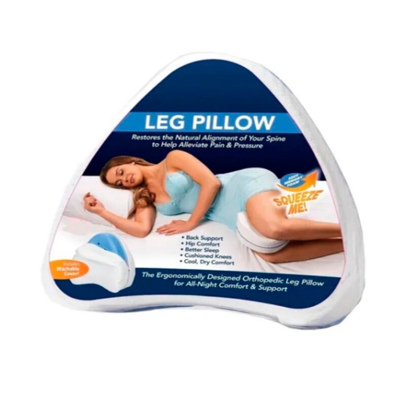 almohada ortopedica para piernas/ alineacion y posicionamiento del sueÑo adecuado